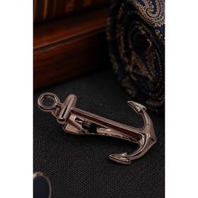Kravatkolik KİY709 Çıpa Motif Bronz Renk Kravat Iğnesi