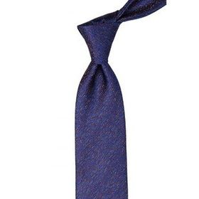 Kravatkolik KK10386 Lacivert Kum Desen Mendilli Klasik Kravat