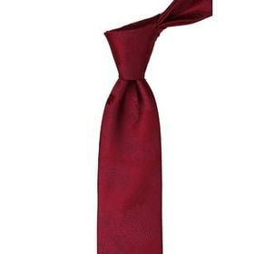 Kravatkolik KK10467 Bordo Çiçek Desen Mendilli Klasik Kravat