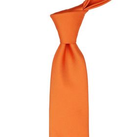 Kravatkolik KK9205 Turuncu Nokta Desen Mendilli Klasik Kravat