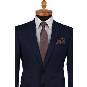 Kravatkolik KK9290 Altın Lacivert Mendilli Kravat
