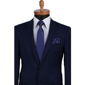 Kravatkolik KK9667 Lacivert Mendilli Kravat