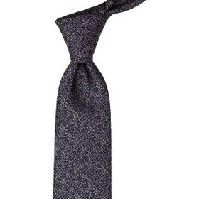 Kravatkolik KK9761 Bej Lacivert Mendilli Kravat