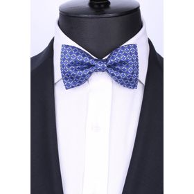 Kravatkolik P121 Motif Desen Mavi Papyon