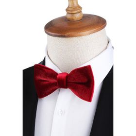 Kravatkolik P1686 Kırmızı Kadife Papyon