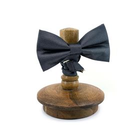 Kravatkolik P1888 Füme Nokta Desen Klasik Papyon
