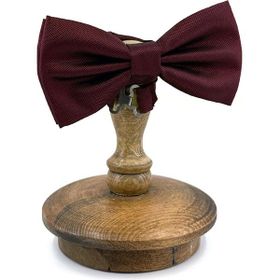Kravatkolik P1896 Bordo Nokta Desen Büyük Erkek Papyon