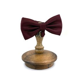 Kravatkolik P1896 Bordo Nokta Desen Büyük Erkek Papyon