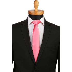 Kravatkolik SK4518 Mercan Düz Slim Kravat