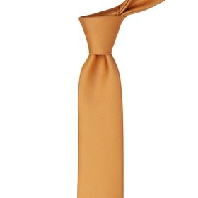 Kravatkolik SK7587 Sarı Nokta Desen Slim Kravat