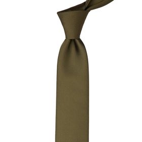 Kravatkolik SK7590 Haki Yeşil Nokta Desen Slim Kravat