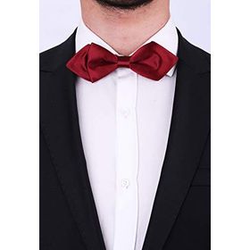 Kravatkolik SP32 Bordo Üçgen Saten Papyon