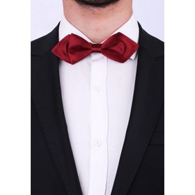 Kravatkolik SP32 Bordo Üçgen Saten Papyon