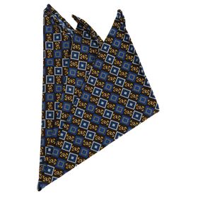 Kravatkolik SPS222 Çok Renkli Motif Baskılı İpek Mendil