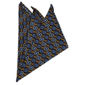 Kravatkolik SPS222 Çok Renkli Motif Baskılı İpek Mendil
