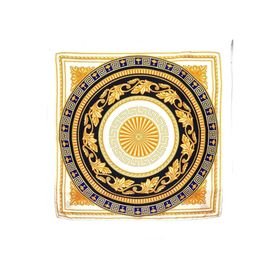 Kravatkolik SPS577-82 Krem Sarı Motif Desen Erkek Cep Mendili