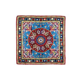 Kravatkolik SPS606-86 Çok Renkli Motif Desen Erkek Cep Mendili