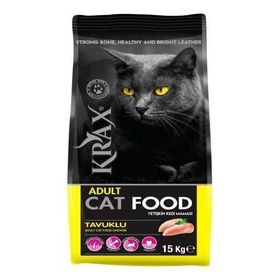 Krax 15 kg Tavuklu Kedi Maması yetişkin