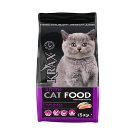 Krax Kitten 15 kg Tavuklu Yavru Kedi Maması