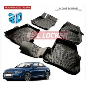 KRC Audi A4 B9 2015 sonrası Havuzlu 3D Bagaj Havuzu
