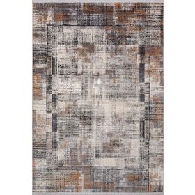 Kreasyon Halı 1159 Modern Gallery Gri 120x180 cm Salon Halı