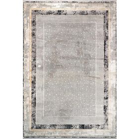 Kreasyon Halı 1267 Modern Gallery Gri 80x150 cm Yolluk