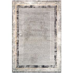 Kreasyon Halı 1267 Modern Gallery Gri 80x150 cm Yolluk