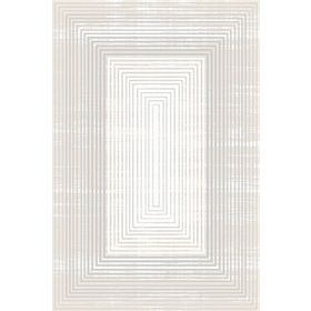 Kreasyon Halı 1366 Modern Bamboo Touch Vizon 200x290 cm Salon Halı