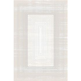 Kreasyon Halı 1366 Modern Bamboo Touch Vizon 200x290 cm Salon Halı