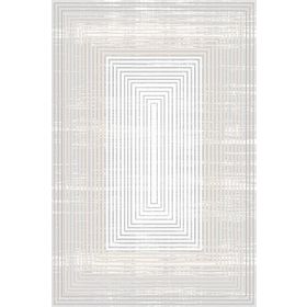 Kreasyon Halı 1367 Modern Bamboo Touch Vizon 200x290 cm Salon Halı