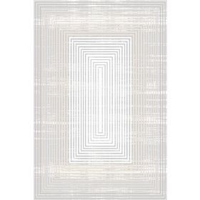 Kreasyon Halı 1367 Modern Bamboo Touch Vizon 200x290 cm Salon Halı