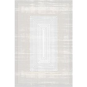 Kreasyon Halı 1367 Modern Bamboo Touch Vizon 200x290 cm Salon Halı