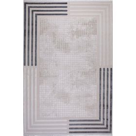 Kreasyon Halı 7561 Modern Elkenz Bej 200x290 cm Salon Halı