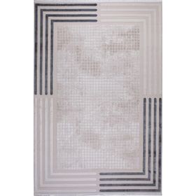 Kreasyon Halı 7561 Modern Elkenz Bej 200x290 cm Salon Halı