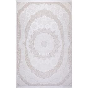 Kreasyon Salon Halısı Klasik 200x290 Elkenz 7552 Krem