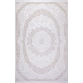 Kreasyon Salon Halısı Klasik 200x290 Elkenz 7552 Krem