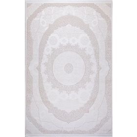 Kreasyon Salon Halısı Klasik 200x290 Elkenz 7552 Krem