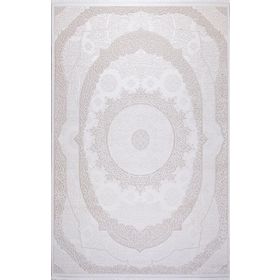 Kreasyon Salon Halısı Klasik 200x290 Elkenz 7552 Krem