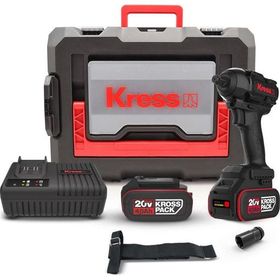 Kress KH275 20V 2x4 Ah Li-İon Akülü Kömürsüz Somun Sıkma Makinesi