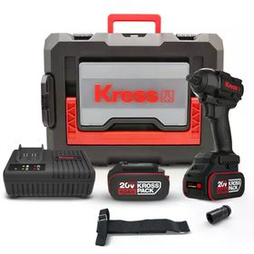 Kress KH275 20V 2x4 Ah Li-İon Akülü Kömürsüz Somun Sıkma Makinesi