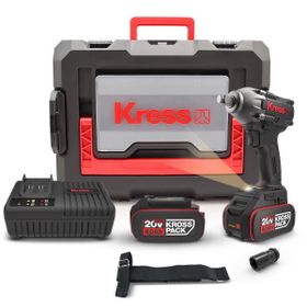 Kress KUB30.2 20V 2x4 Ah Li-Ion Akülü 300 NM Kömürsüz Somun Sıkma Makinesi