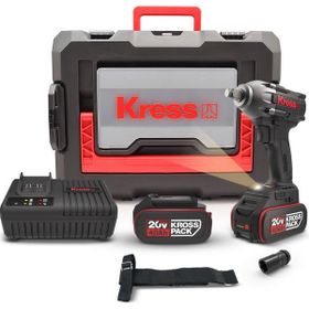 Kress KUB30.2 20V 2x4 Ah Li-Ion Akülü 300 NM Kömürsüz Somun Sıkma Makinesi