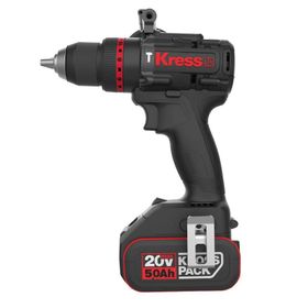 Kress KUC33.1 20 V 5.0 Ah Li-Ion 95 Nm Çift Akülü Kömürsüz Profesyonel Şarjlı Darbeli Matkap