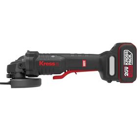 Kress KUH04 20 V 4.0 Ah Li-Ion Çift Akülü 125 mm Kömürsüz Profesyonel Şarjlı Devir Ayarlı Avuç Taşlama Makinesi