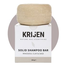 Krijen 100 gr Rhassoul Kili ve Adaçayı Katı Şampuan