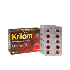 Krilom Ultra Krill Oil 30 Kapsül Balık Yağı