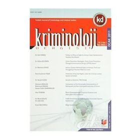 Kriminoloji Dergisi Yıl: 3 Sayı: 1 - Kolektif