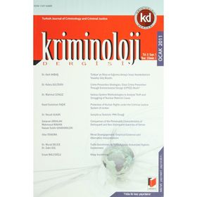 Kriminoloji Dergisi Yıl: 3 Sayı: 1 - Kolektif