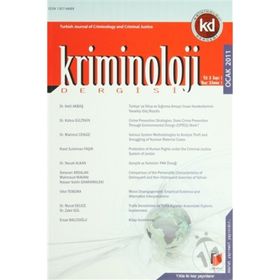 Kriminoloji Dergisi Yıl: 3 Sayı: 1 - Kolektif