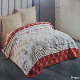 Kristal 220x240 cm Kahve Olya Çift Kişilik Battaniye